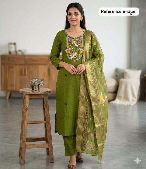 Krunique 3pcs wholesale kurti shops in hyderabad